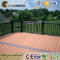 CE SGS En dehors de bois recouvert de plastique composite decking